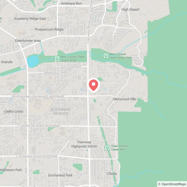 A map of the rough location for this vacancy
