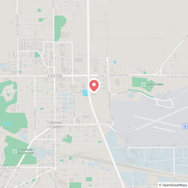 A map of the rough location for this vacancy