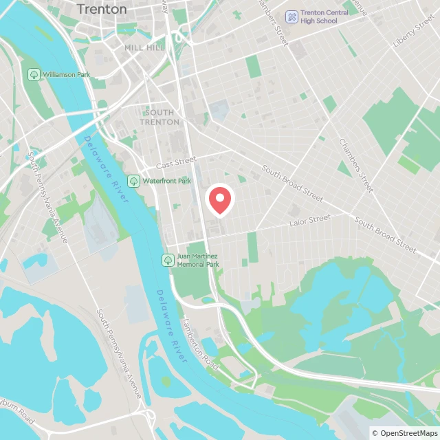 A map of the rough location for this vacancy