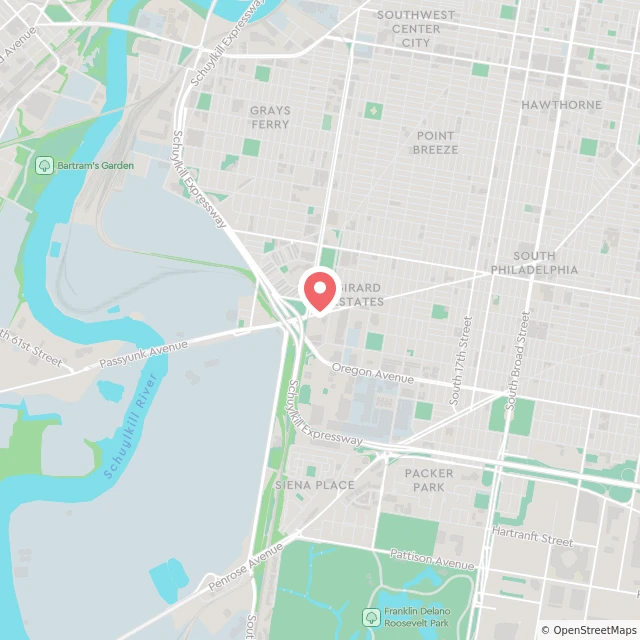 A map of the rough location for this vacancy