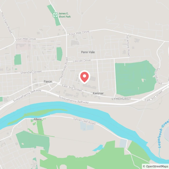 A map of the rough location for this vacancy