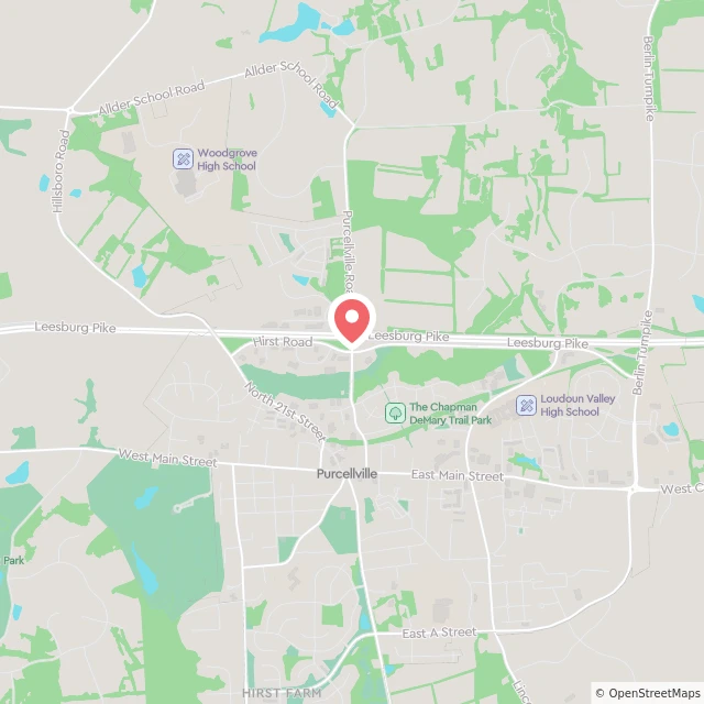A map of the rough location for this vacancy