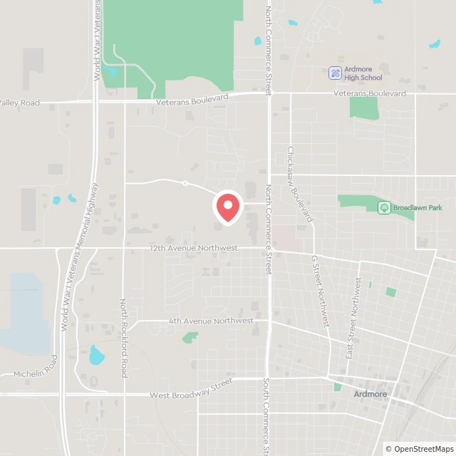 A map of the rough location for this vacancy