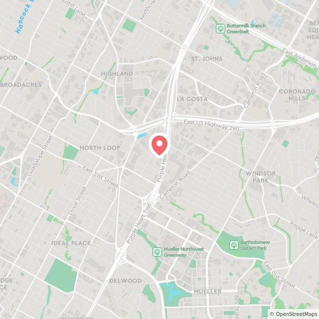 A map of the rough location for this vacancy