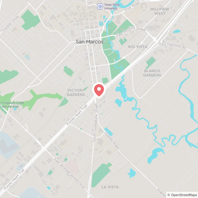A map of the rough location for this vacancy
